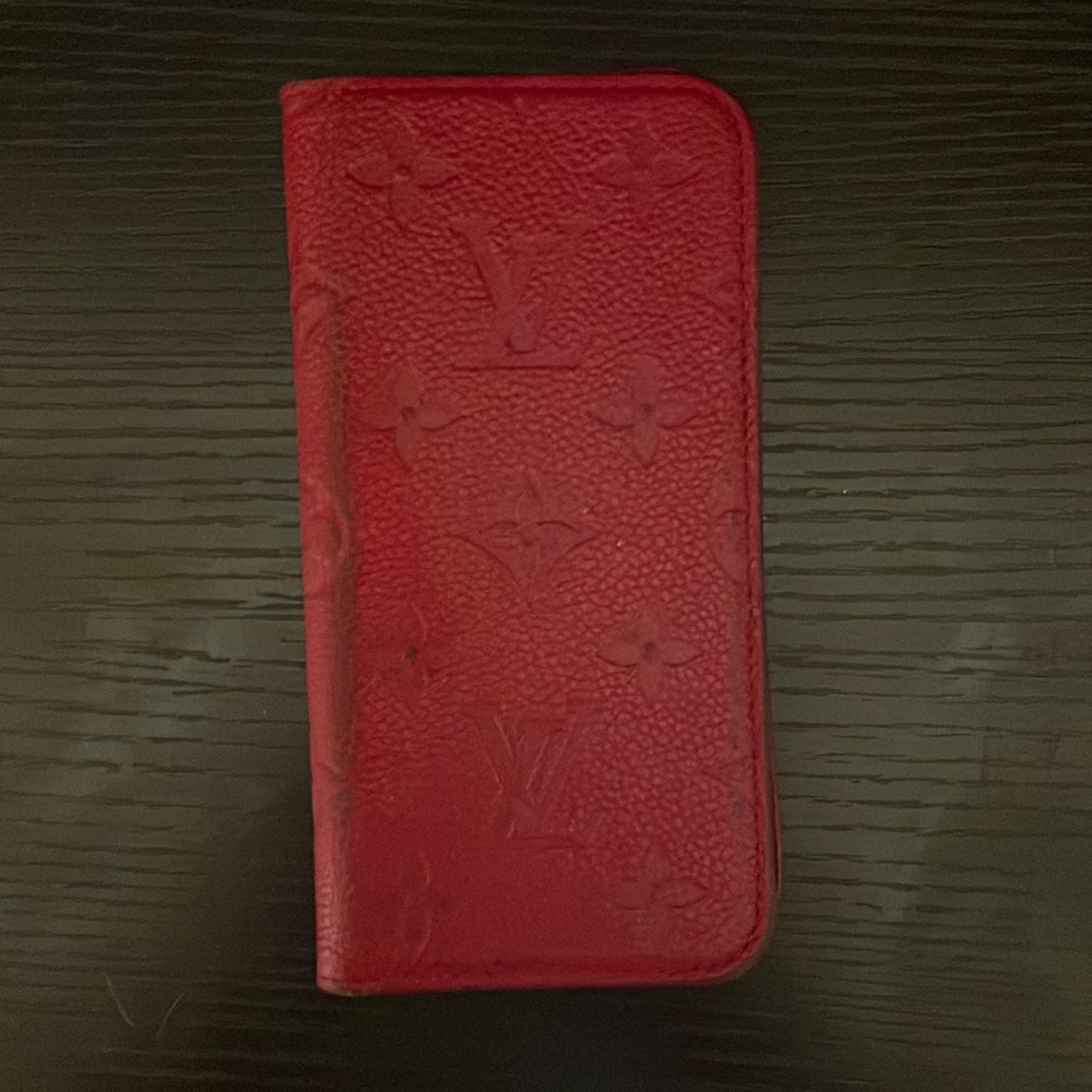Authentic Louis Vuitton iPhone XS phone case